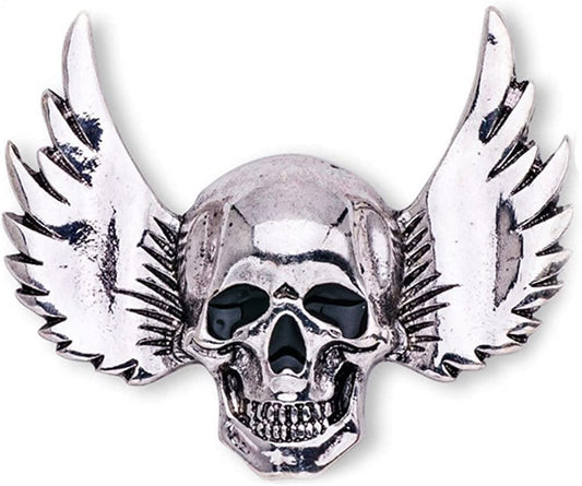 Skull Bone Brooch Lapel Pin Punk Style Gothic Skeleton Breastpin Brooch Pin for Halloween Party Costume Accessories