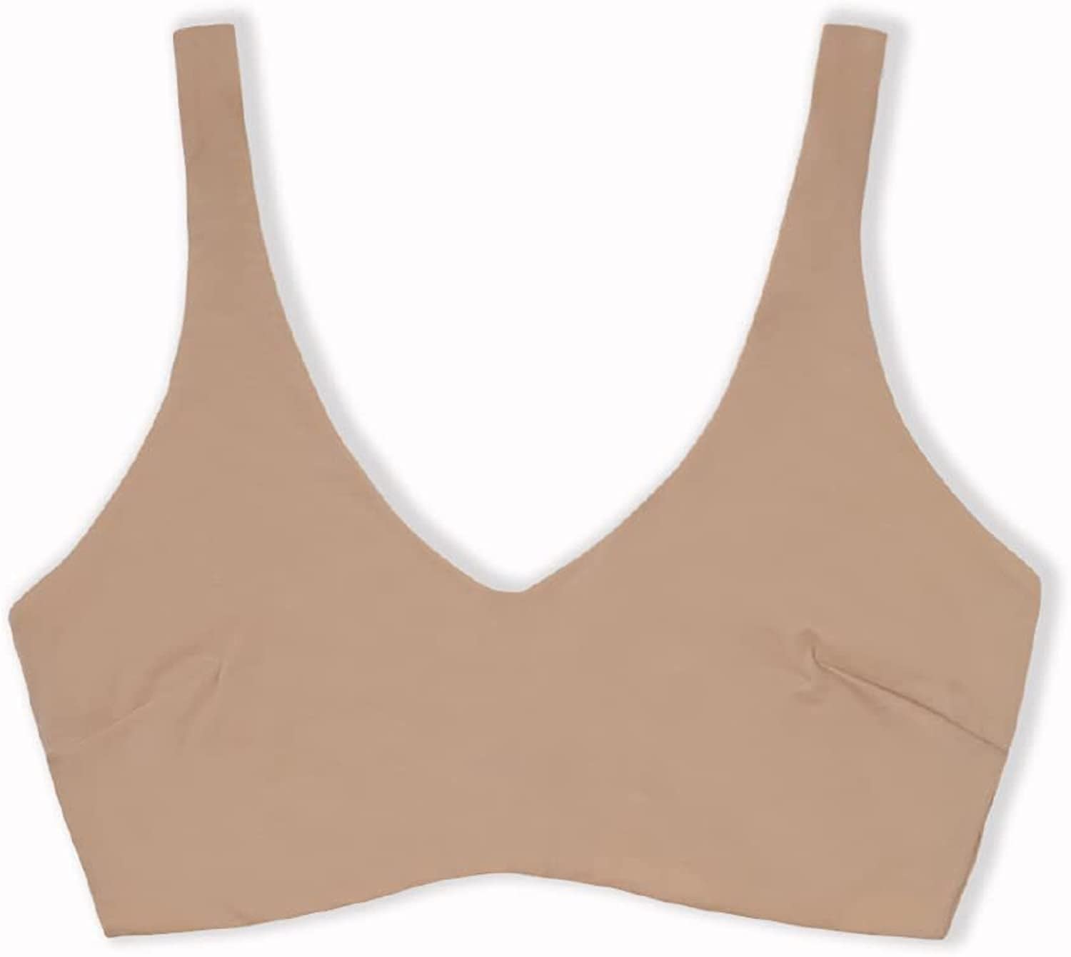 Sleep Maternity Bra | Easy for Breastfeeding, Seamless, Wireless, Day & Night Comfort with Flattering Ballet Neckline