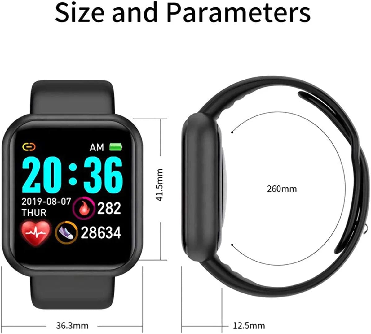 Smart Watch, Fitness Tracker 1.44" Touch Screen Fitness Watch with Heart Rate Sleep Monitor, Blood Oxygen,Step Counter Smart Watch for Men Women Activity Trackers Smartwatch Sports for Ios Android