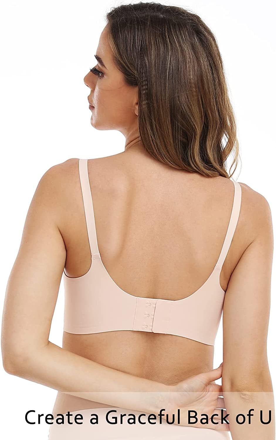 Smooth Nursing Bras for Breastfeeding Seamless Maternity Bras for Pregnancy Wireless Bralette with Extra Bra Extender