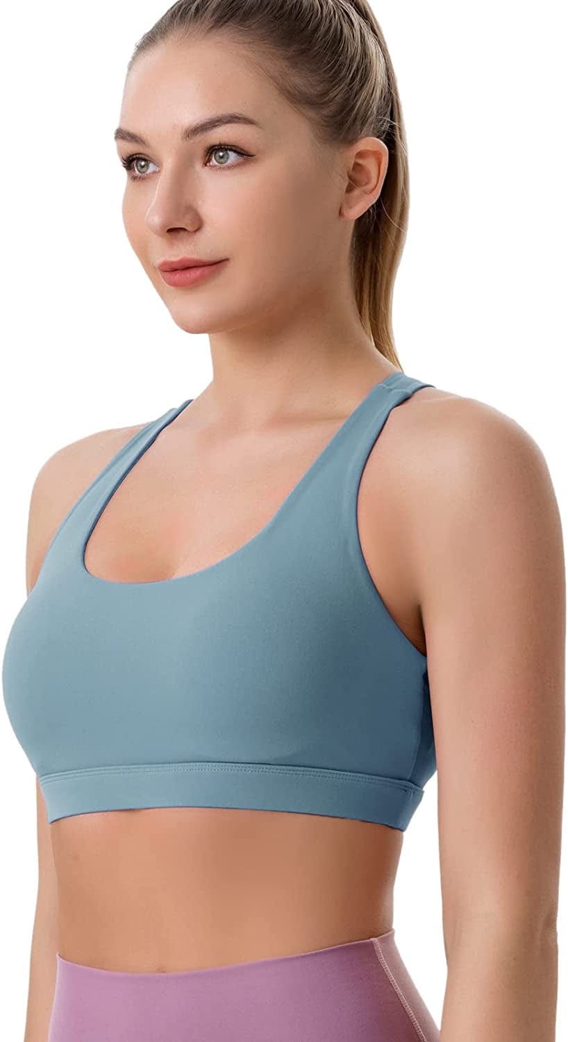 Sports Bra for Women,High Impact Large Bust Padded Sports Bra Fitness Workout Running Yoga Tank Tops