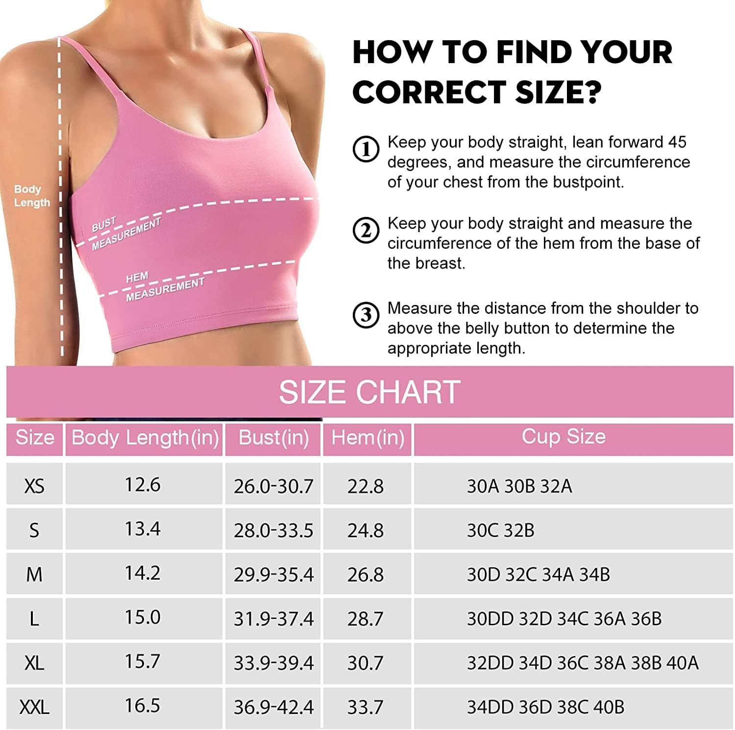 Sports Bras for Women Quick-Dry Padded Wirefree Workout Crop Cute Tank Tops Camisole Yoga Fitness Running Gym