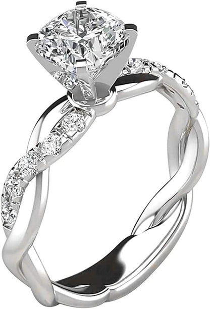 Stainless Steel Anxiety Ring for Women Men Size 6 13 Width 8MM 6 Color Exquisite Ring Black Sand Blasted Finished Silver Rings Sets abab4-A / 7