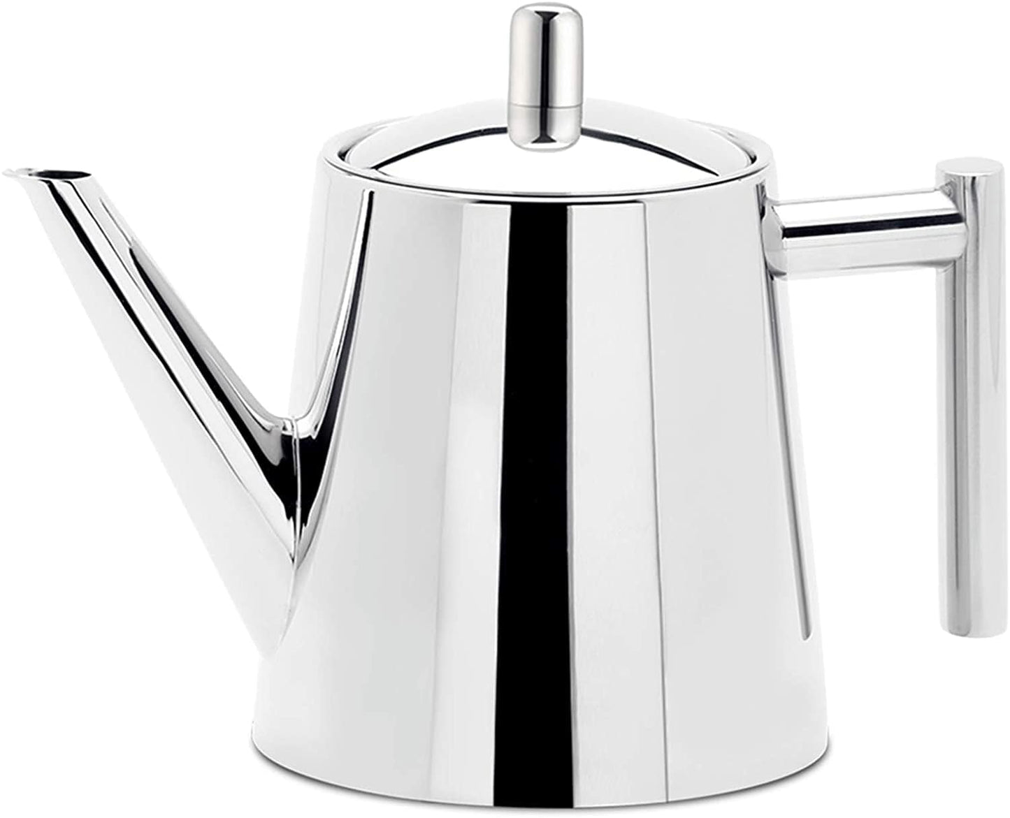 Stainless Steel Teapot with Removeable Infuser 27 Oz Stovetop Tea Maker for Fruit Herbal and Infusion Tea 1500ml