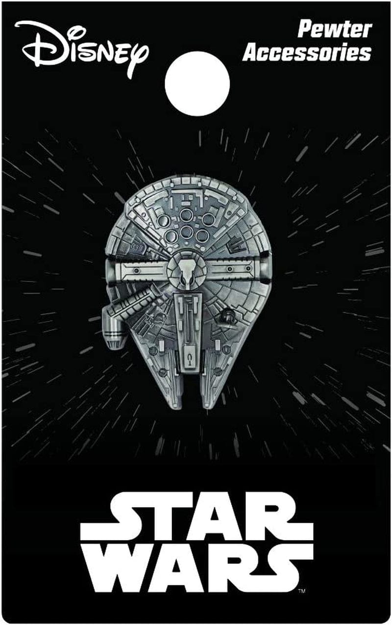 Star Wars Millennium Falcon Pewter Lapel Pin