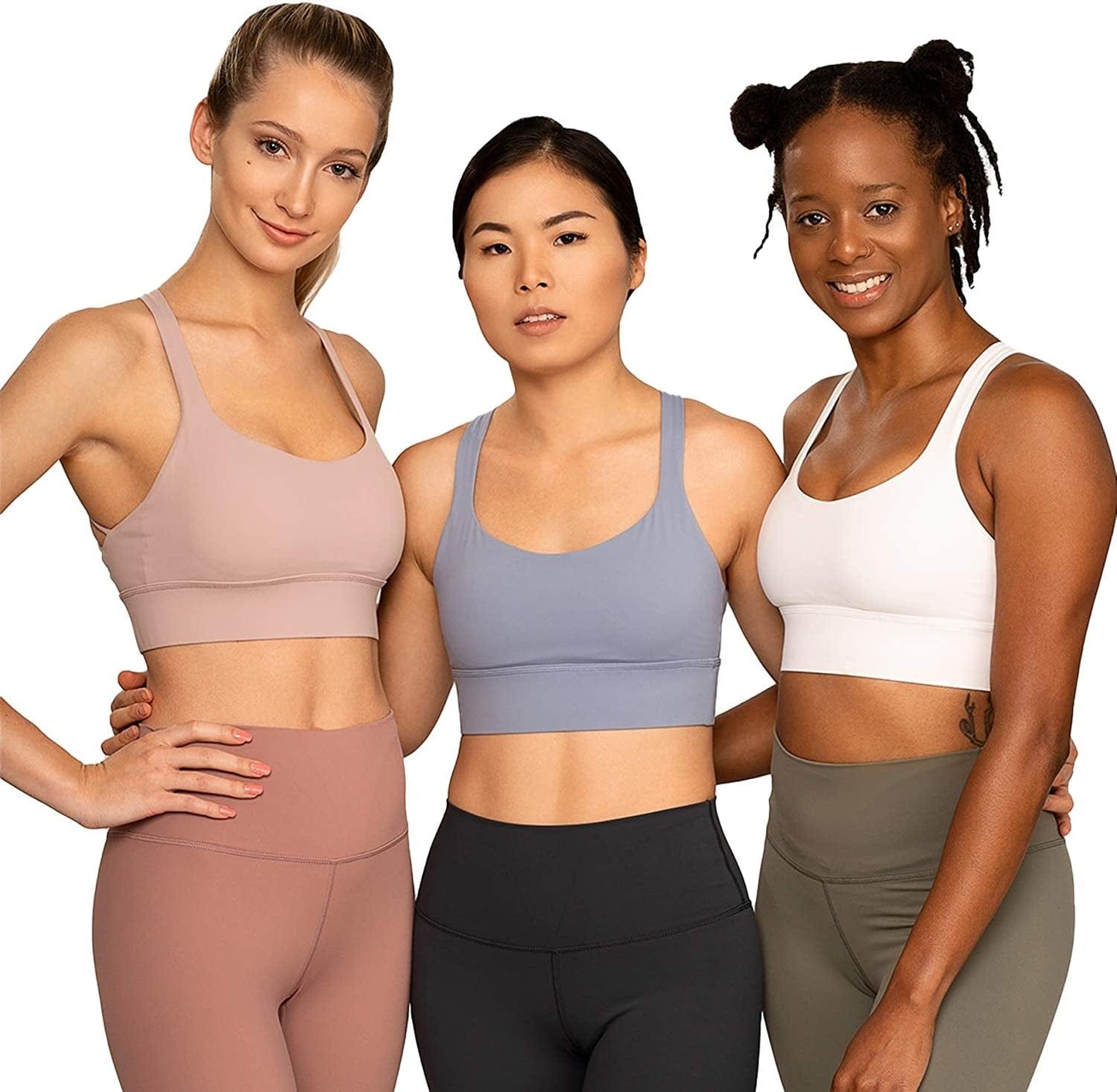 Strappy Sports Bra for Yoga, Running, Pilates, Fitness, HIIT Workouts & Cute Active Women
