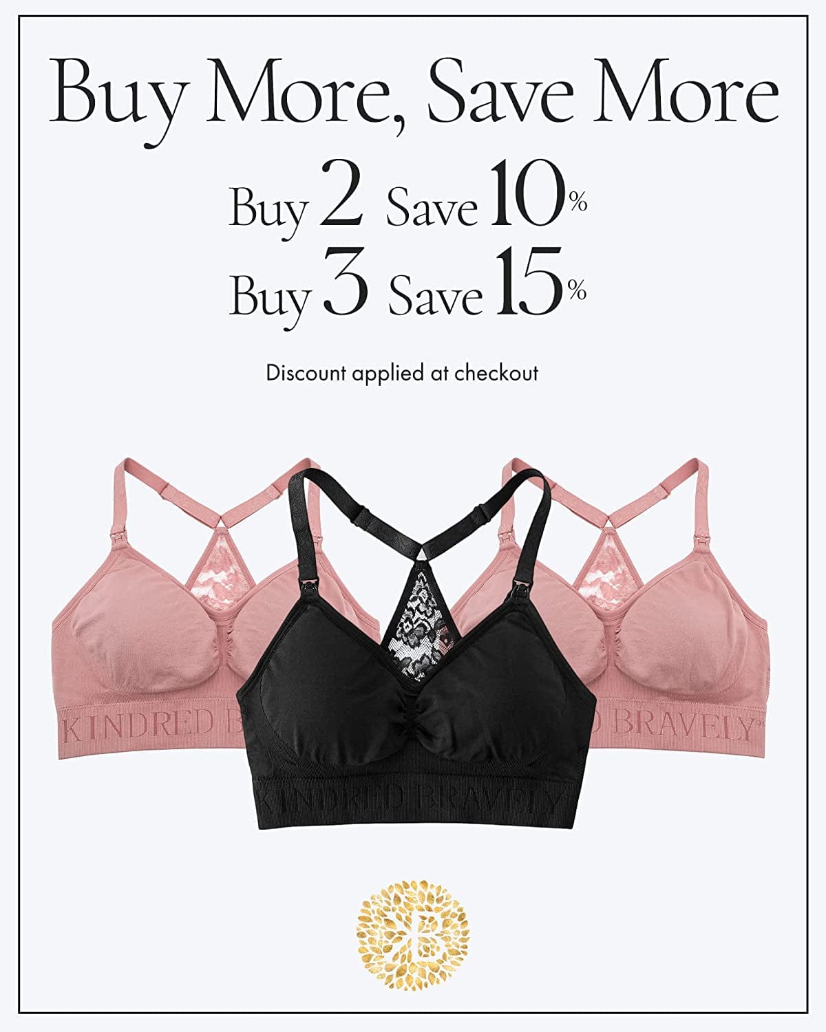 Sublime Lace Back Seamless Nursing Bra | Wireless Racerback Maternity Bra