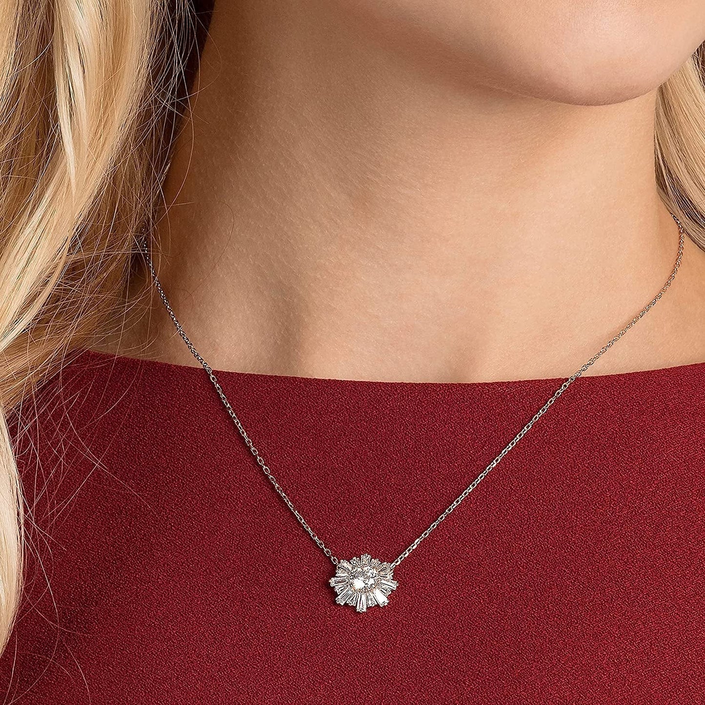 Sunshine Jewelry Collection, Clear Crystals, Pink Crystals, Rose Gold-Tone Finish