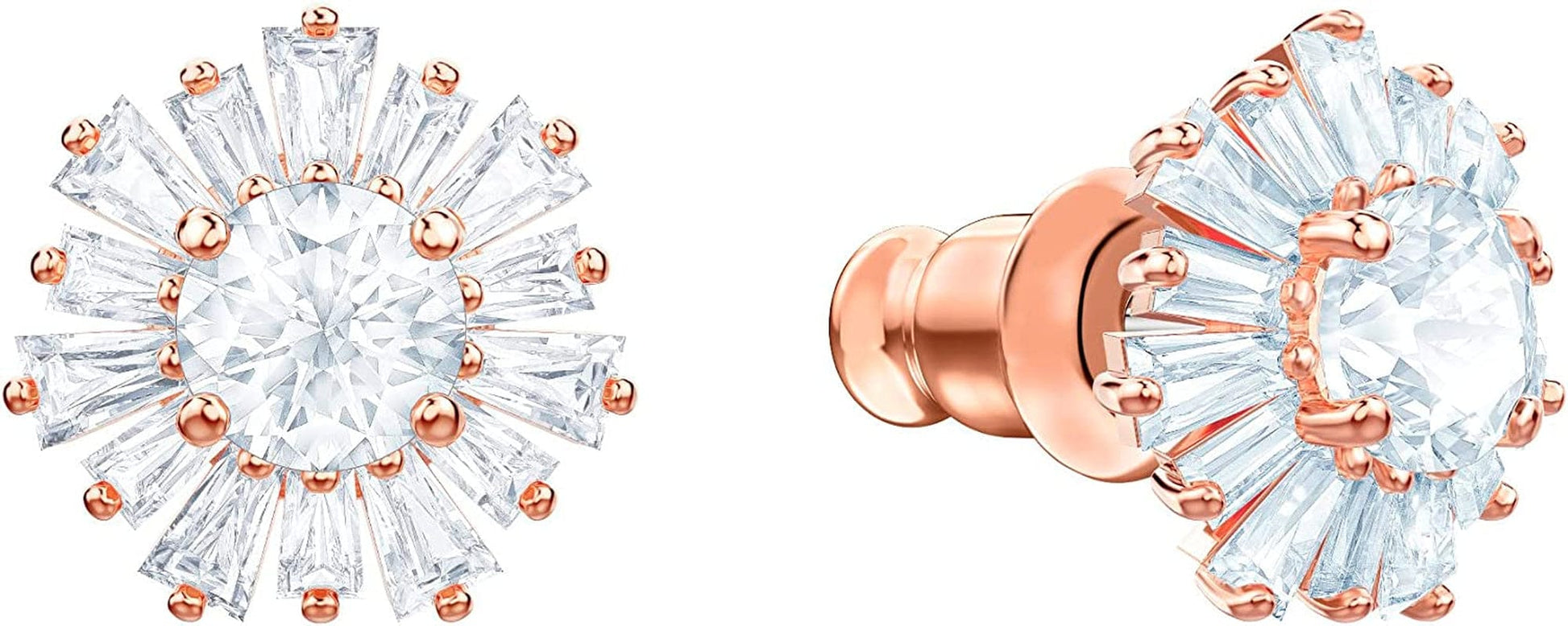 Sunshine Jewelry Collection, Clear Crystals, Pink Crystals, Rose Gold-Tone Finish