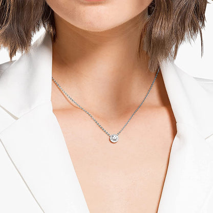 Swarovski Angelic Bracelet and Necklace Jewelry Collection, Rhodium Tone Finish, Clear Crystals