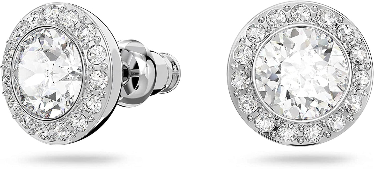 Swarovski Angelic Crystal Jewelry Collection, Rhodium Tone Finish, Blue Crystal, Pink Crystal, Clear Crystal