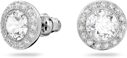 Swarovski Angelic Crystal Jewelry Collection, Rhodium Tone Finish, Blue Crystal, Pink Crystal, Clear Crystal