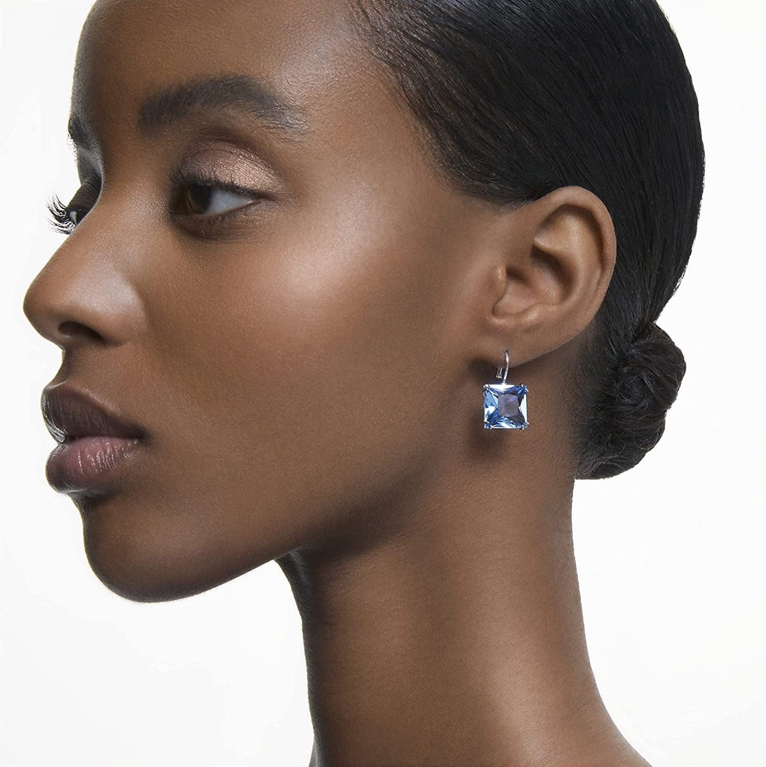 Swarovski Millenia Crystal Jewelry Earring Collection, Blue Crystals, Pink Crystals, Yellow Crystals, Clear Crystals, Rhodium Finish