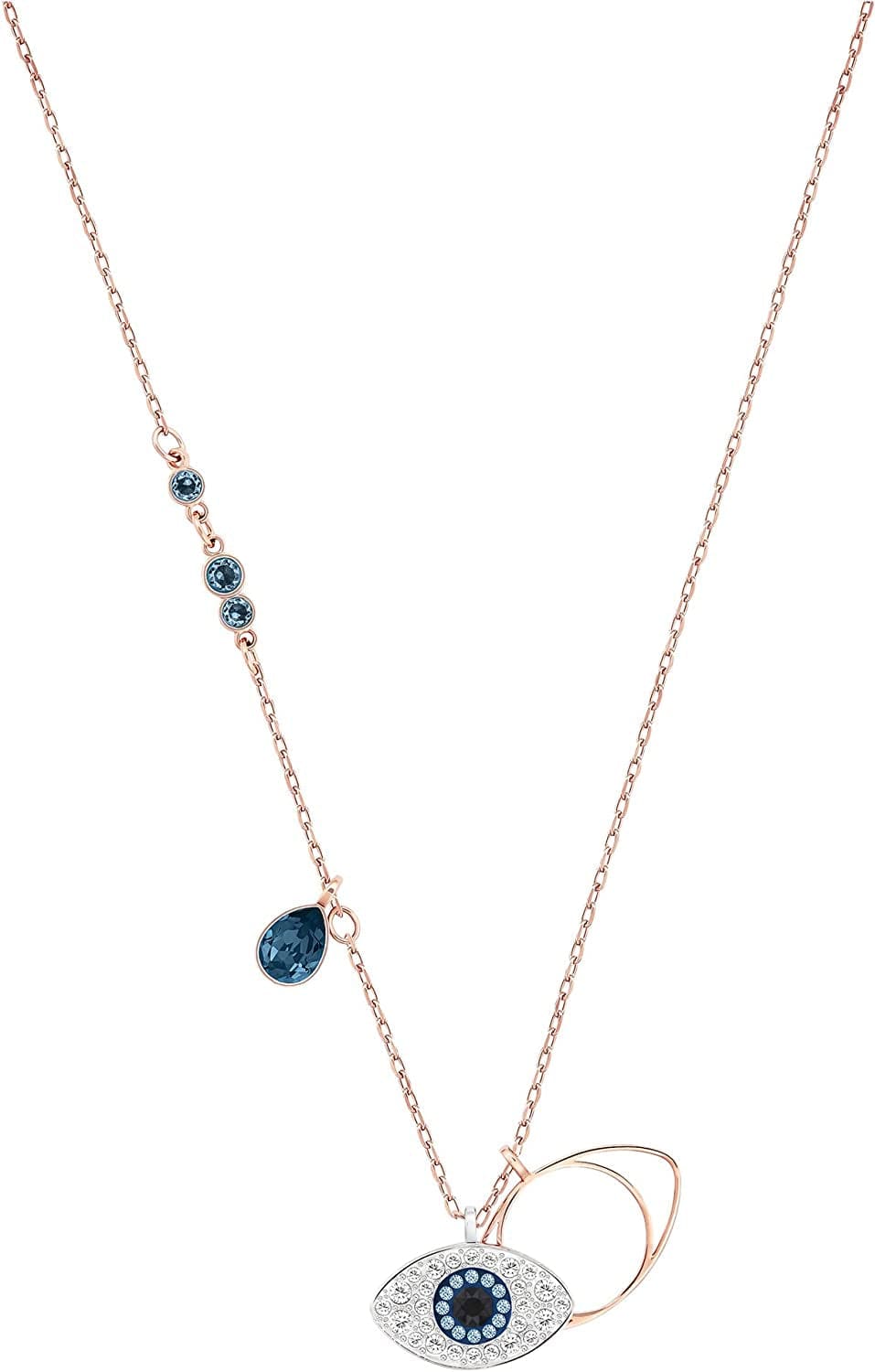 Swarovski Symbolic Evil Eye Crystal Jewelry Collection Pendant Necklace