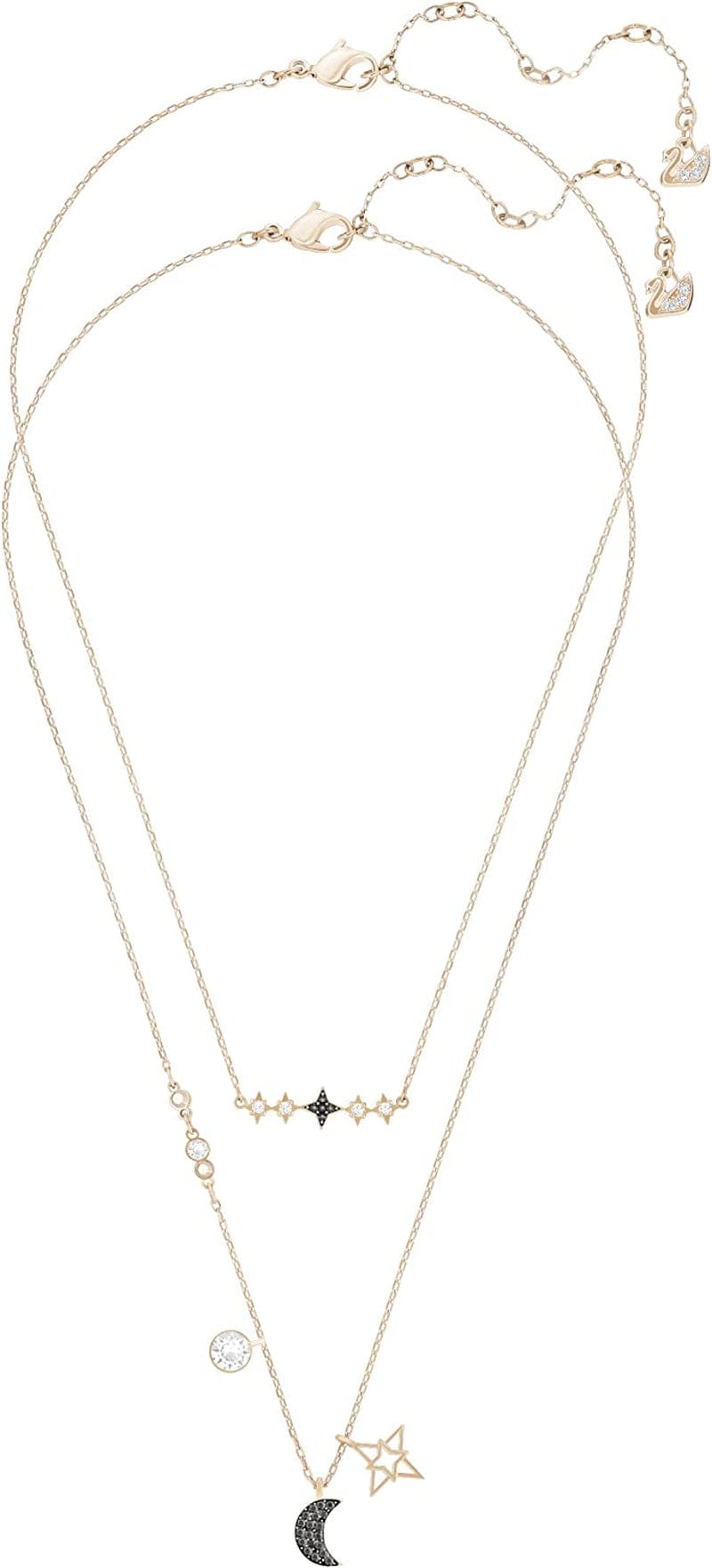Symbolic Jewelry Collection, Blue Crystals, Black Crystals, Clear Crystals