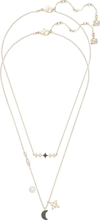 Symbolic Jewelry Collection, Blue Crystals, Black Crystals, Clear Crystals