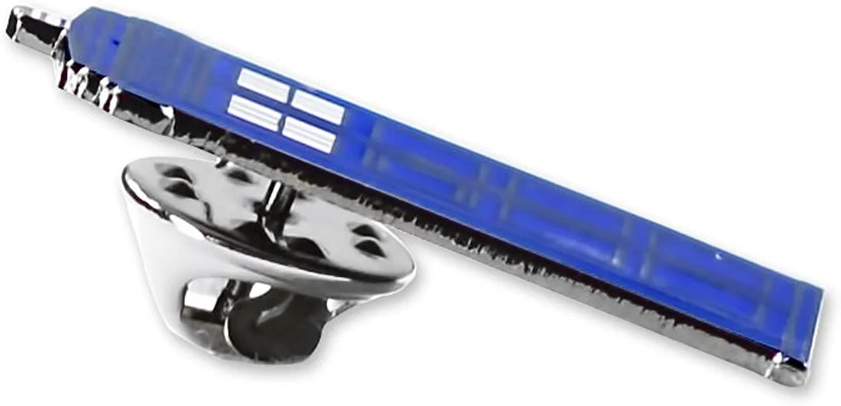 Tardis Whovian Retired Enamel Lapel Pin 1"