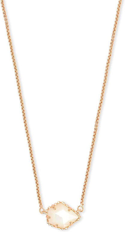 Tess Pendant Necklace for Women, Fashion Jewelry ROSE GOLD-PLATED - IVORY MOTHER OF PEARL