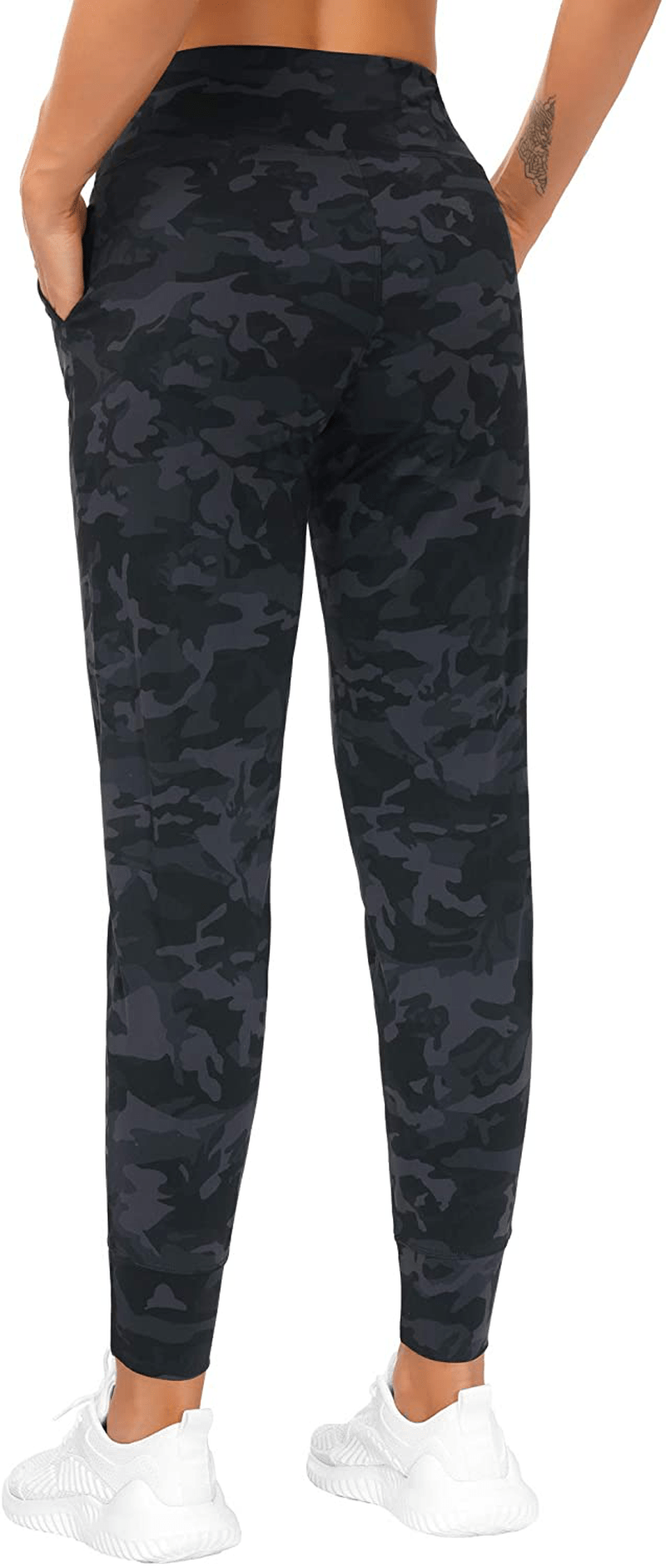 THE GYM PEOPLE Women'S Joggers Pants Lightweight Athletic Leggings Tapered Lounge Pants for Workout, Yoga, Running Apparel & Accessories > Clothing > Activewear Kylie Max   