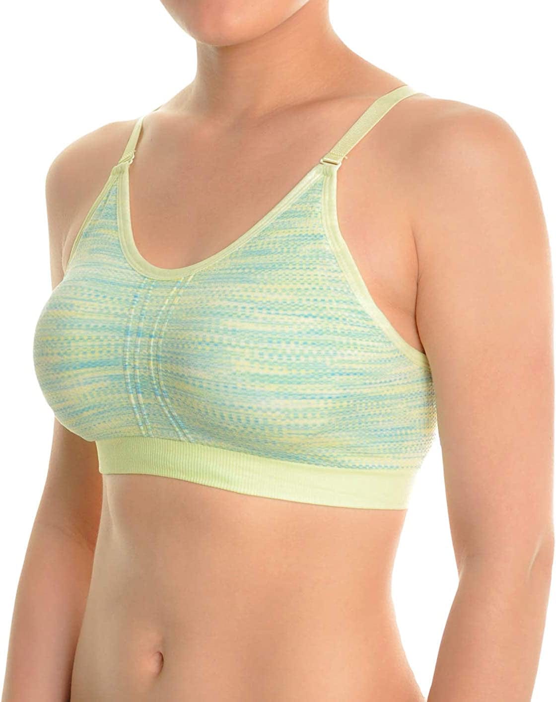 Tobeinstyle Women'S Wire-Free Seamless Bra W/Adjustable Closure