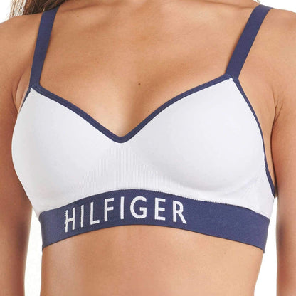 Tommy Hilfiger Womens 2 Pack Lightly Lined Cups Flexible Fit Seamless Bras Small