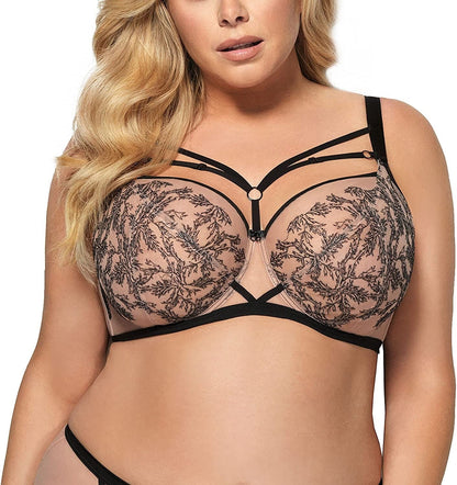 Torino K610 Women'S Beige Non-Padded Underwired Full Cup Bra Beige / 32L
