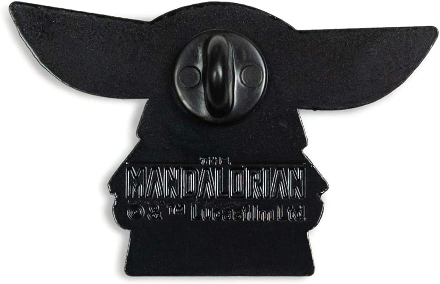 Toynk Star Wars Exclusive Enamel Lapel Pin - the Mandalorian Cartoon Child Baby Yoda Ears up Collectible Badge for Backpacks, Clothes, Bags, Jackets, Hat Accessories