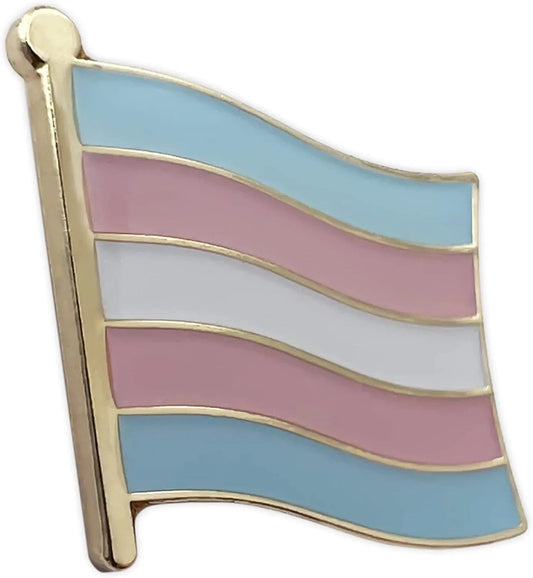Transgender Pride Rainbow LGBT LGBTQ Flag Lapel Pins
