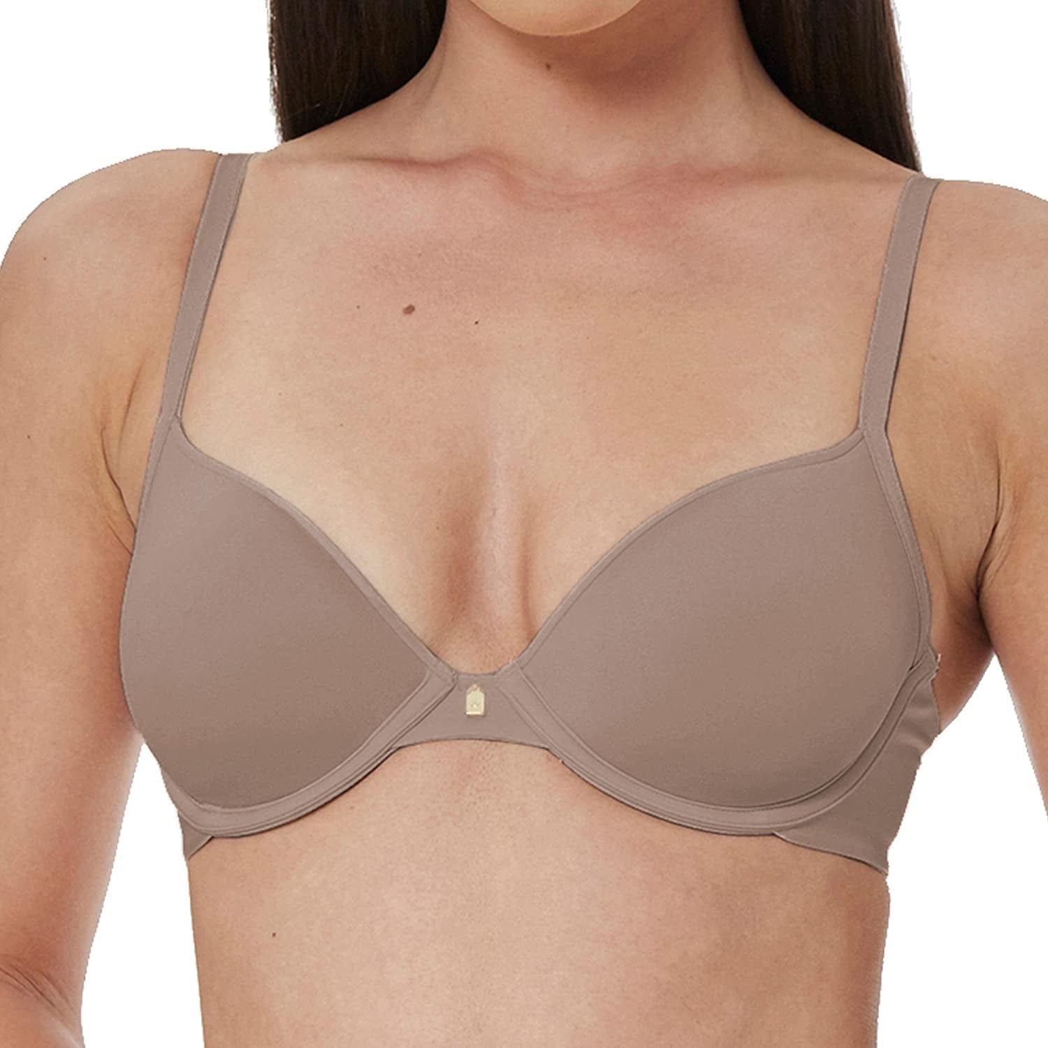 Triumph Women'S Body Make-Up Essentials Spacer T-Shirt Bra Gray / 38B