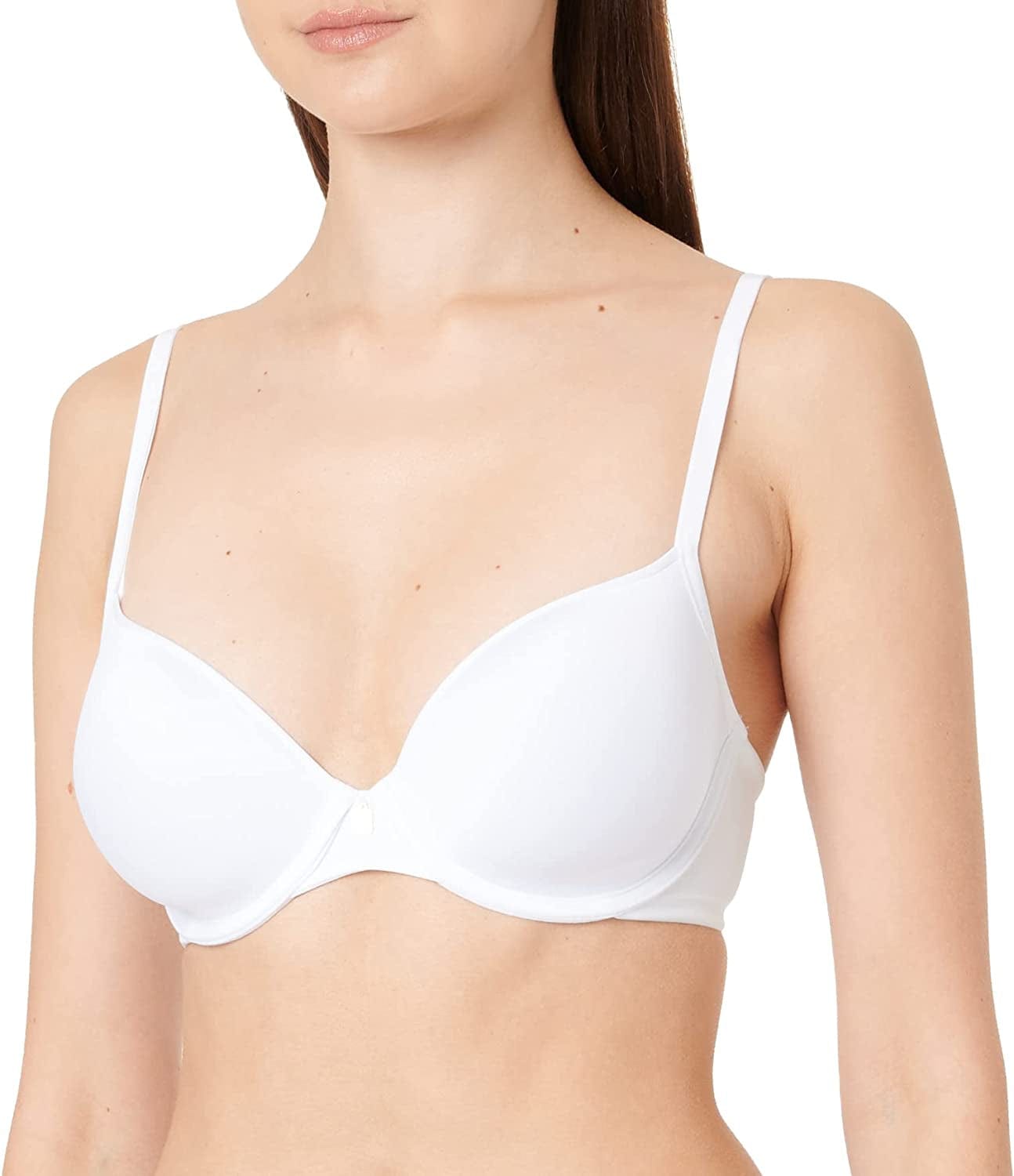 Triumph Women'S Body Make-Up Essentials Spacer T-Shirt Bra White / 34C