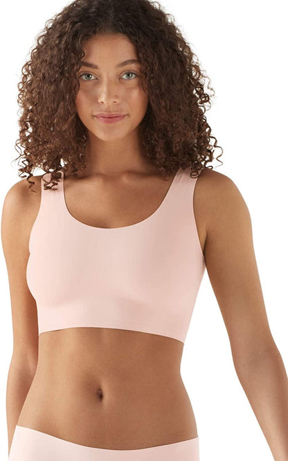 True & Co Women'S True Body Scoop Neck Bra Peony / Standard Cup / S (32C-D,34A-B)