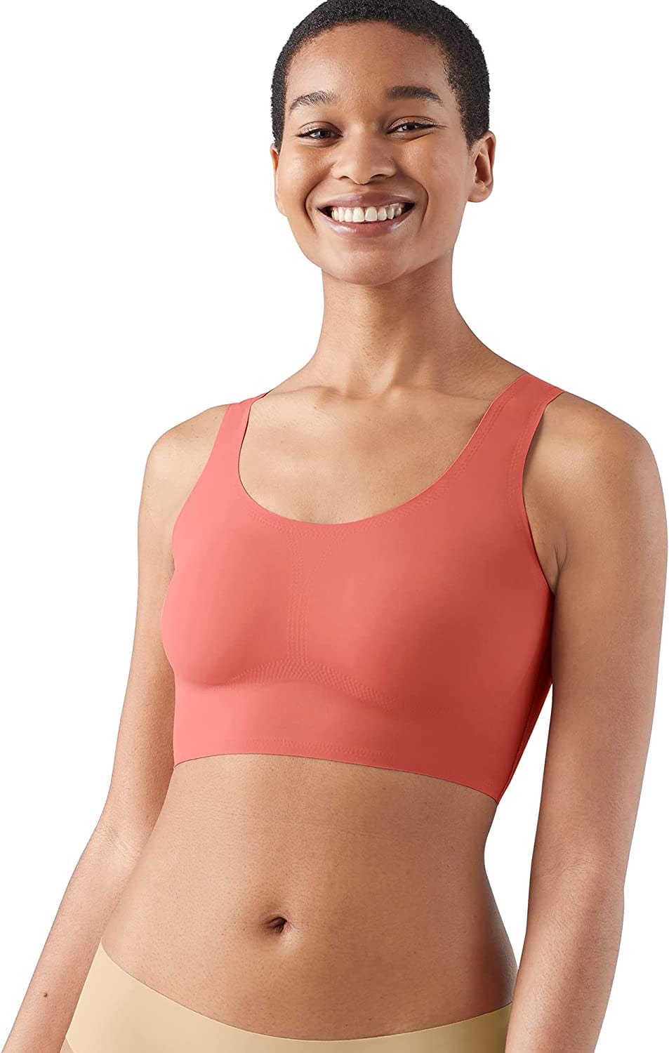 True & Co Women'S True Body Scoop Neck Bra Desert Rose / Standard Cup / S (32C-D,34A-B)