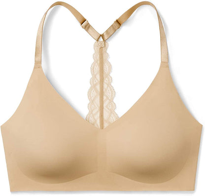 True & Co Women'S True Body Triangle Lace Racerback Bra