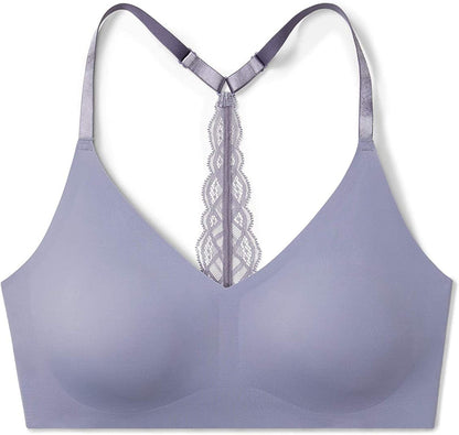 True & Co Women'S True Body Triangle Lace Racerback Bra
