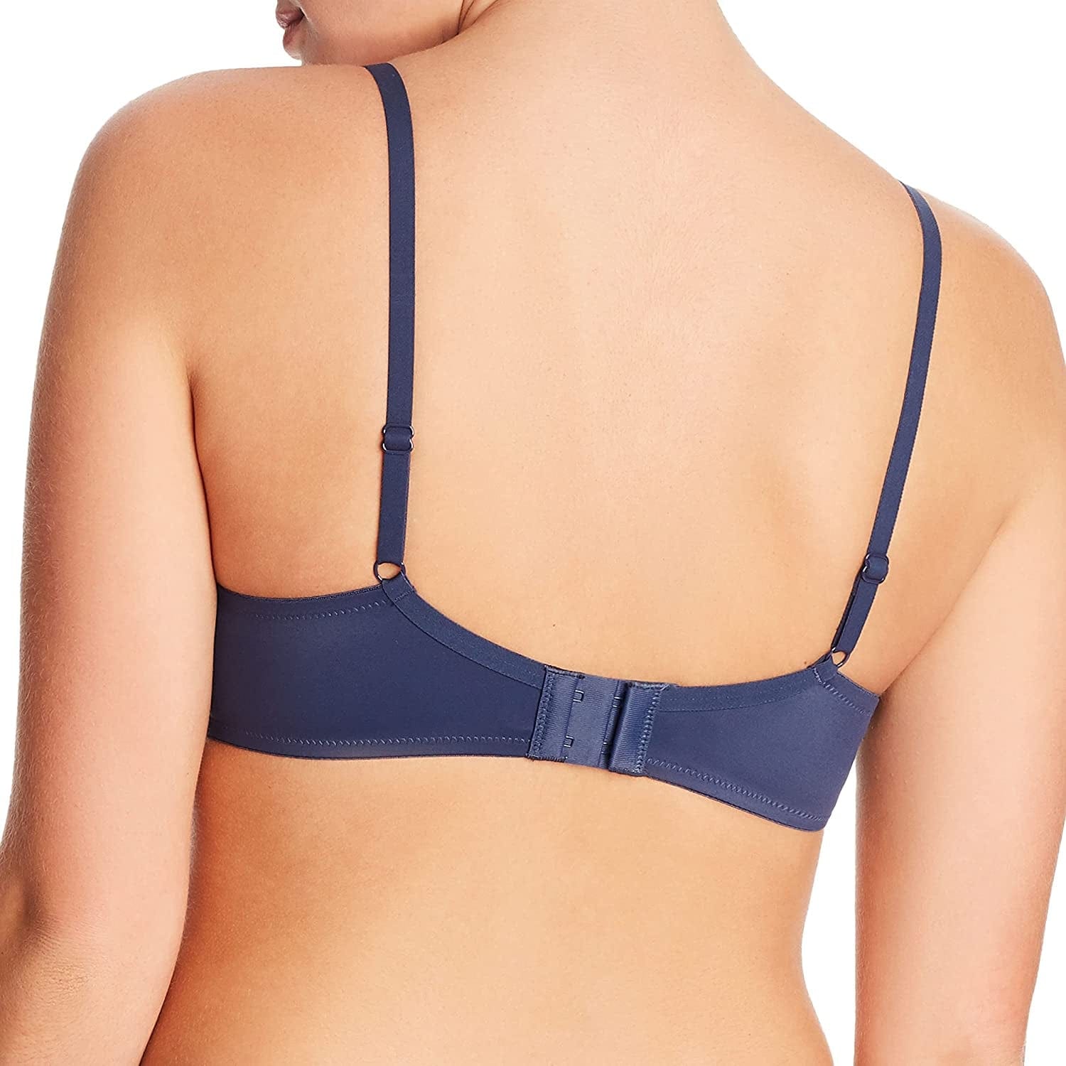 Underwire Demi Bra, Best Push-Up Bra with Wonderbra Technology, Smoothing Lace-Trim Bra with Push-Up Cups