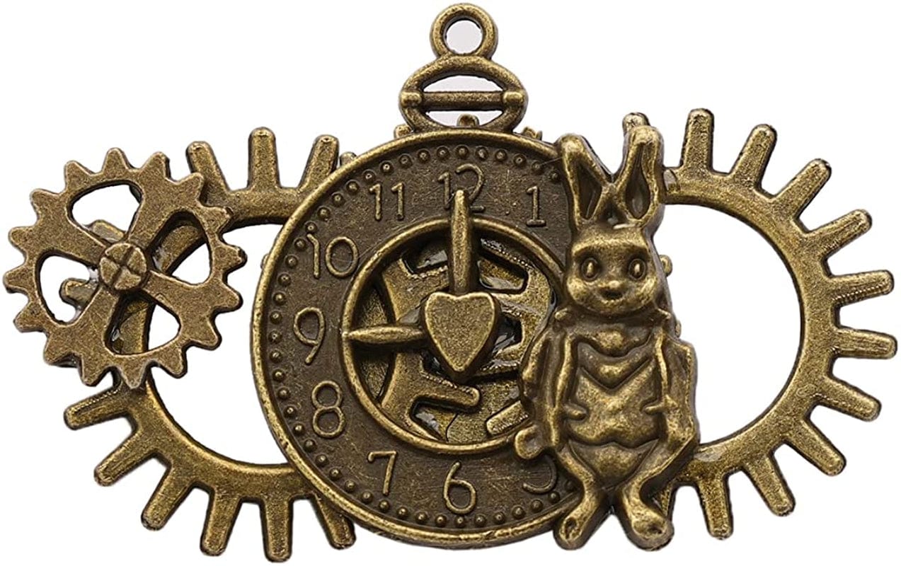 Unisex Steampunk Brooch Lapel Pin Y