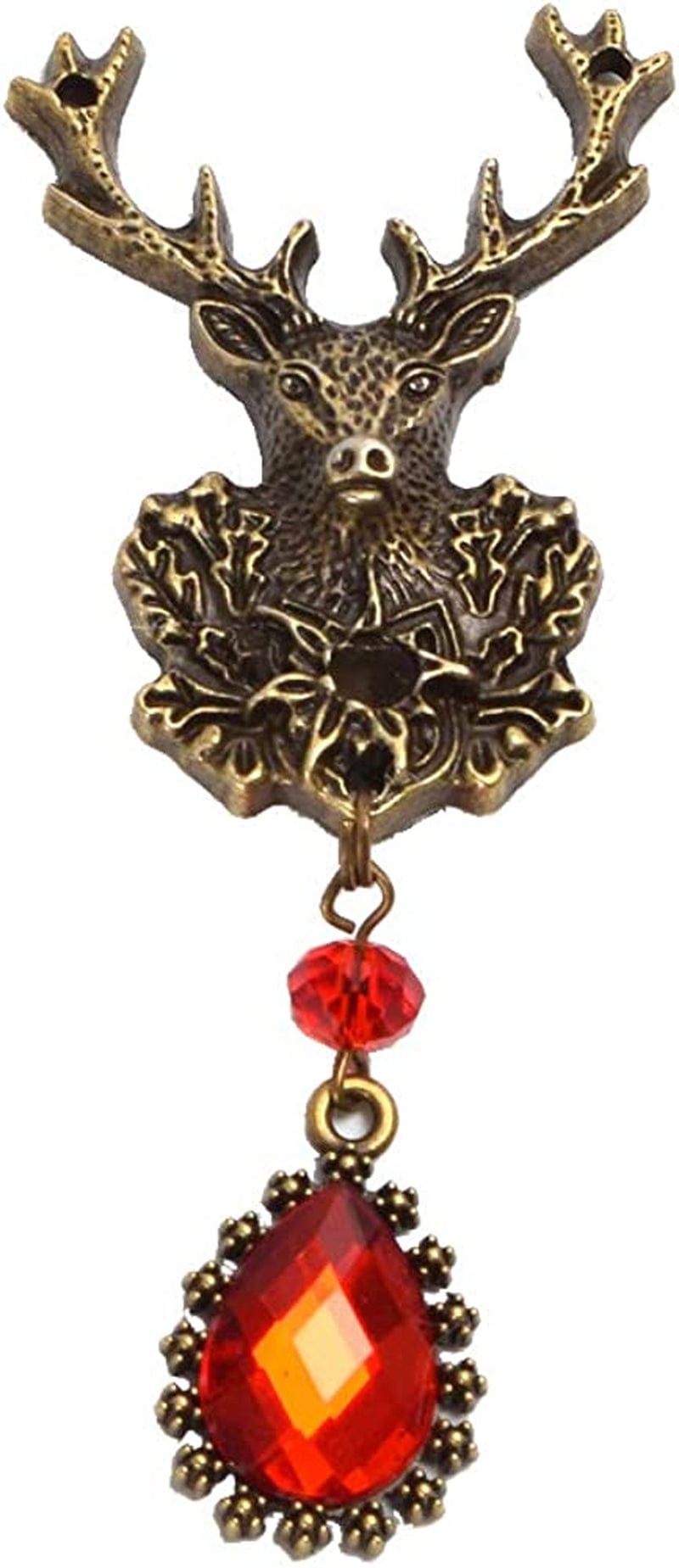 Unisex Steampunk Brooch Lapel Pin W