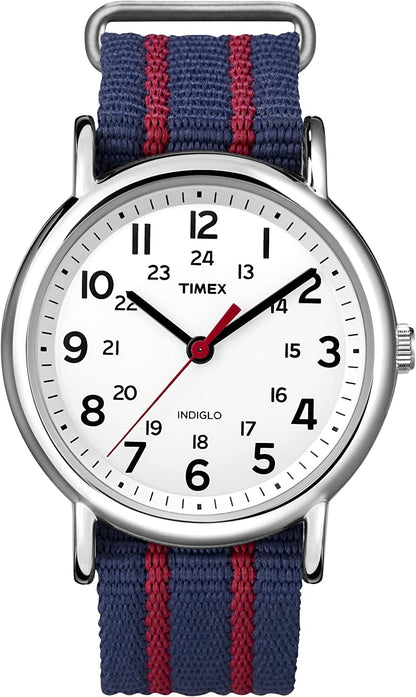 Unisex Weekender 38Mm Watch Blue/Red