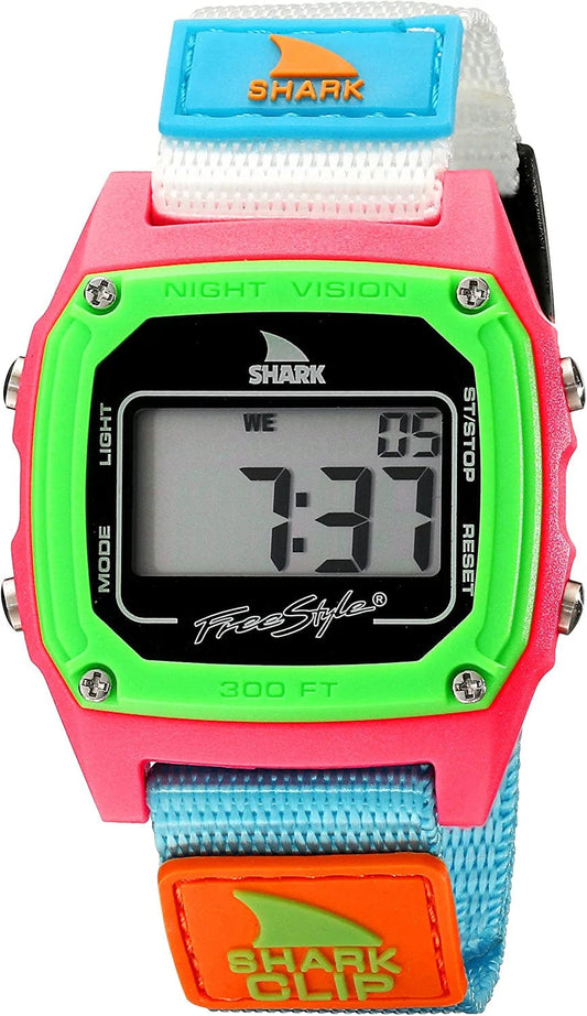 USA Shark Clip Watch White