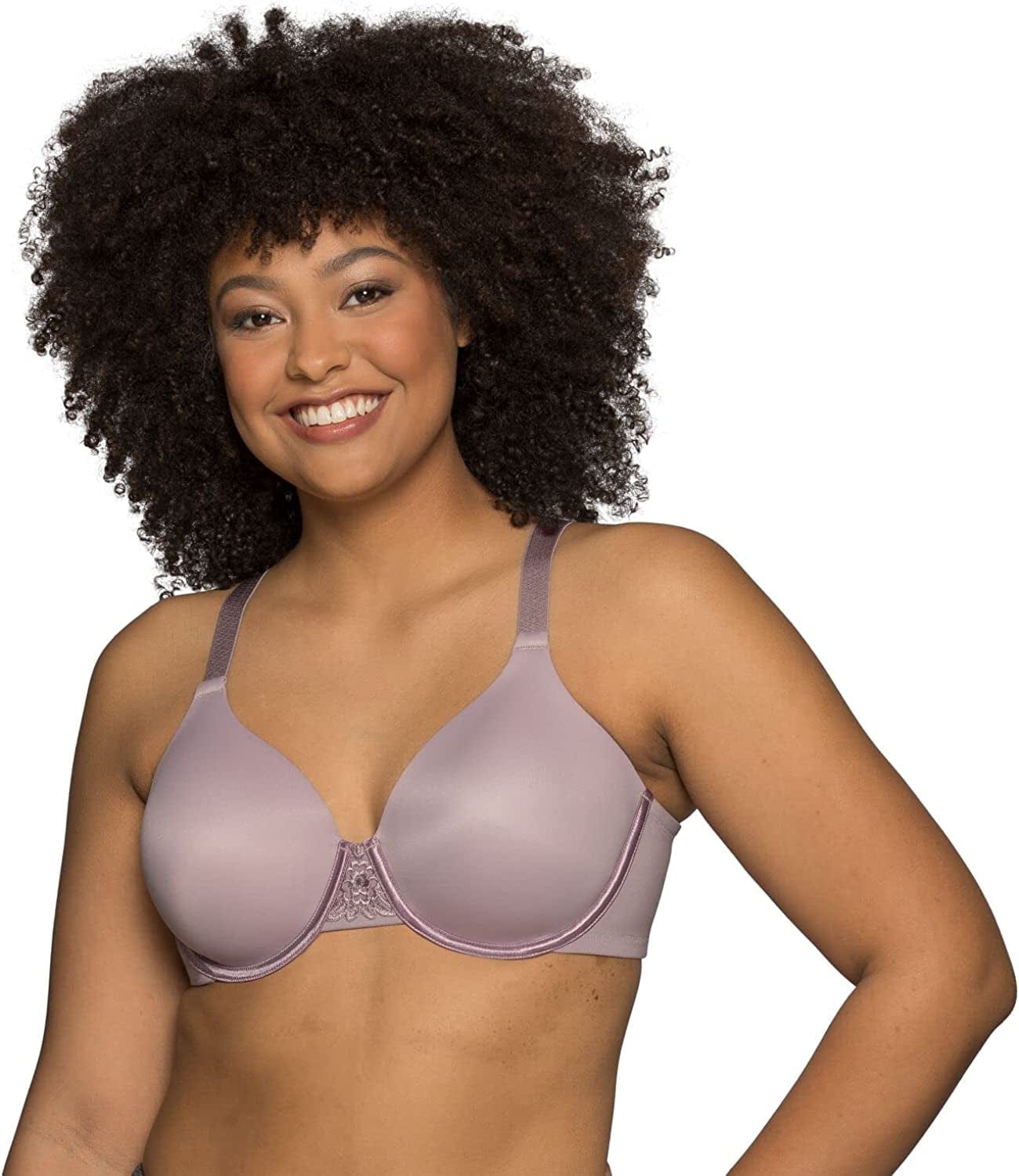 Vanity Fair Women'S Beauty Back Full Figure Underwire Bra 76380 Lilac Chalk / 36C