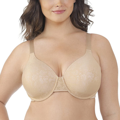 Vanity Fair Women'S Beauty Back Full Figure Underwire Bra (76380-Fashion Colors) Honey Beige Orchid / 40D