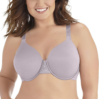 Vanity Fair Women'S Beauty Back Full Figure Underwire Bra (76380-Fashion Colors) Earthy Grey / 40DD