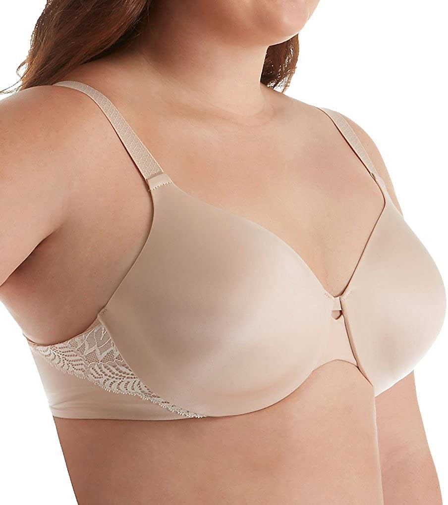 Vanity Fair Women'S Comfort Where It Counts Full Figure Underwire Bra 76364 Rose Beige Sweet Cream / 36C