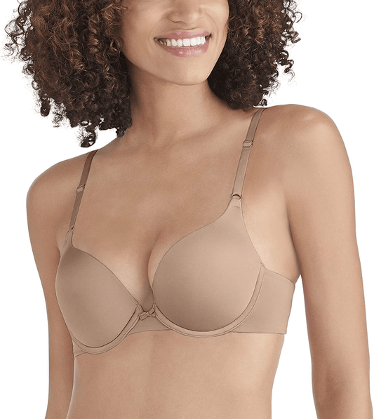 Vanity Fair Women's Ego Boost Push Up Bra (+1 Cup Size) Beige / 36B