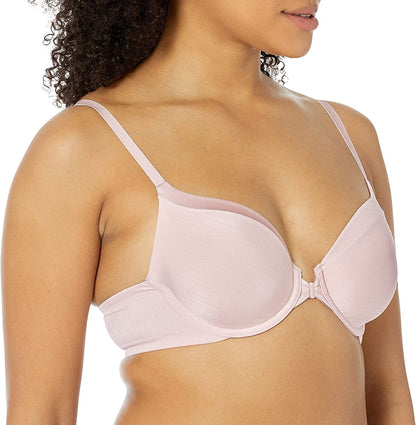 Vanity Fair Women'S Front Closure Bra with No-Poke Underwire (34B-44DDD) Average Figure - Quartz / Average Figure (34B-42D) / 38C