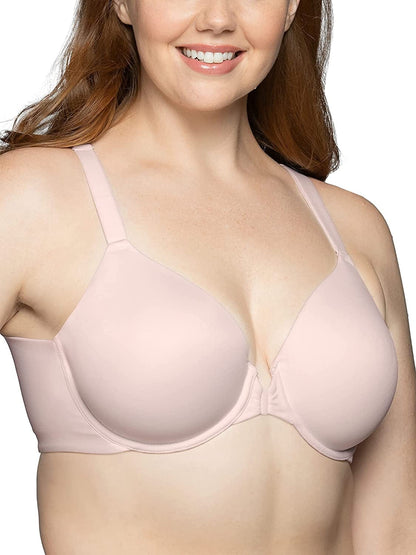 Vanity Fair Women'S Front Closure Bra with No-Poke Underwire (34B-44DDD) Full Figure - Quartz / Full Figure (36C-44DDD) / 38DDD
