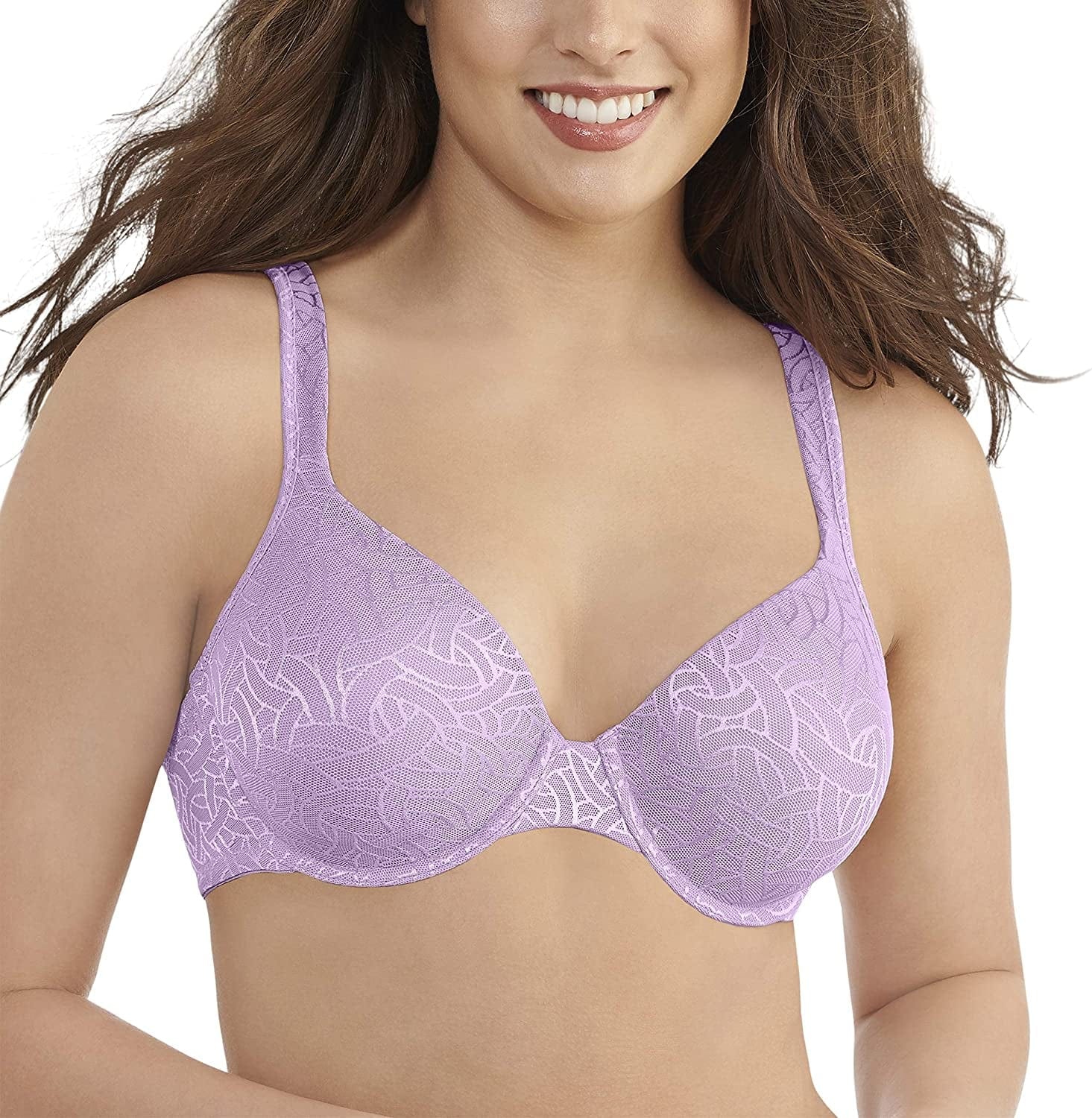 Vanity Fair Women'S Full Coverage Underwire Bra 75298 Wild Thistle Jacquard / 38C