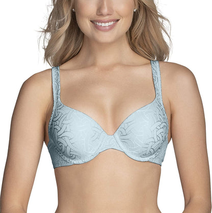 Vanity Fair Women'S Full Coverage Underwire Bra 75298 Clear Water Jacquard / 38D