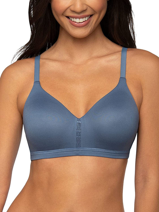 Vanity Fair Women'S Wireless beyond Comfort Bras (Retired Colors) Average Figure - Blue Dusk / Average Figure (72282) / 38D
