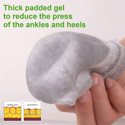 Vented Moisturizing Gel Heel Socks, 3 Pairs Toeless Spa Sock for Foot Care Treatment, Cracked Heels, Dry Feet, Foot Calluses (Gray, Green, Pink) Health & Beauty > Personal Care > Foot Care Exptolii   
